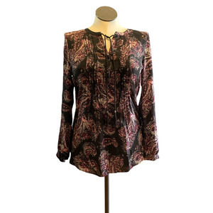 DR2 Women's Small Paisley Blouse